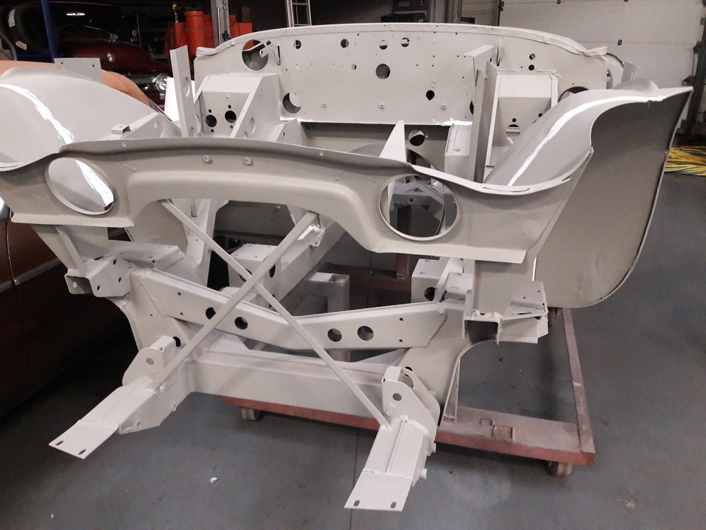 Tableau de bord et instruments — Austin-Healey BN6 1959 gris Boche Heritage Concours — Boche Automobiles