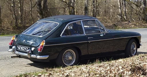 [JW52511] MG B GT 1967 WEBASTO